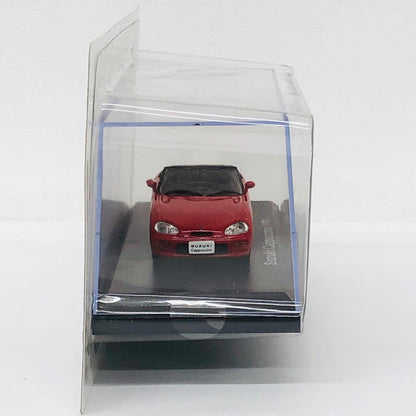 おもちゃ・玩具 [単品] 1/43 スズキ カプチーノ 1991(レッド) 「国産名車コレクション全国版 100」 同梱品 スズキ カプチーノ 1991(レッド) 1/43スケール 100【加古川物流】