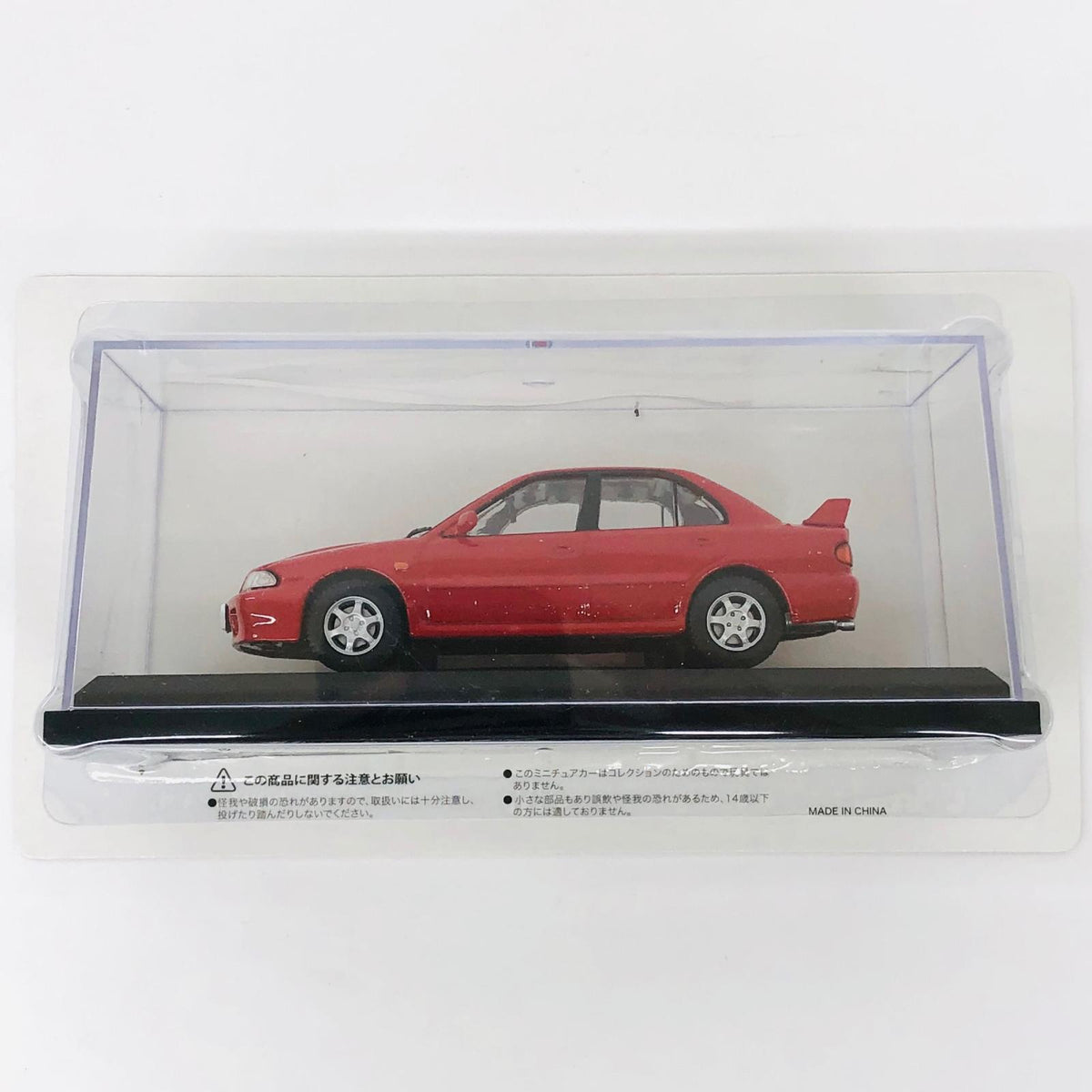 おもちゃ・玩具 [単品] 1/43 三菱 ランサーエボリューション 1992(レッド) 「国産名車コレクション全国版 115」 同梱品 三菱 ランサーエボリューション 1992(レッド) 1/43スケール 115【加古川物流】