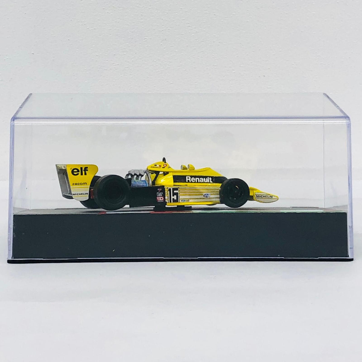 おもちゃ・玩具 [単品] 1/43 RENAULT RS01 1977 elf #15(イエロー×ブラック) 「F1マシンコレクション全国版 第69号」 同梱品 RENAULT RS01 1977 elf #15 1/43スケール 第69号同梱品【加古川物流】