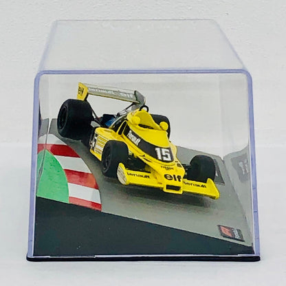 おもちゃ・玩具 [単品] 1/43 RENAULT RS01 1977 elf #15(イエロー×ブラック) 「F1マシンコレクション全国版 第69号」 同梱品 RENAULT RS01 1977 elf #15 1/43スケール 第69号同梱品【加古川物流】