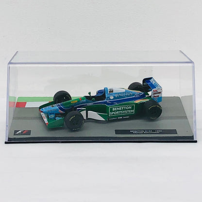 おもちゃ・玩具 [単品] 1/43 BENETTON B194-1994 elf #5(グリーン×ブルー×ライトブルー) 「F1マシンコレクション全国版 4」 同梱品 BENETTON B194-1994 elf #5 1/43スケール 第4号同梱品【加古川物流】