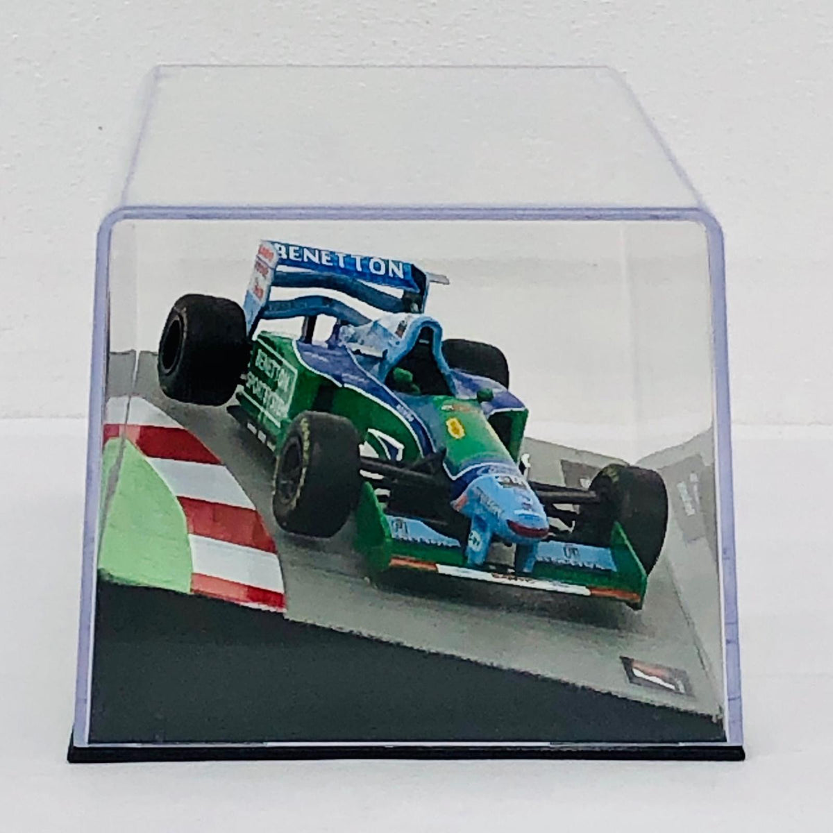 おもちゃ・玩具 [単品] 1/43 BENETTON B194-1994 elf #5(グリーン×ブルー×ライトブルー) 「F1マシンコレクション全国版 4」 同梱品 BENETTON B194-1994 elf #5 1/43スケール 第4号同梱品【加古川物流】