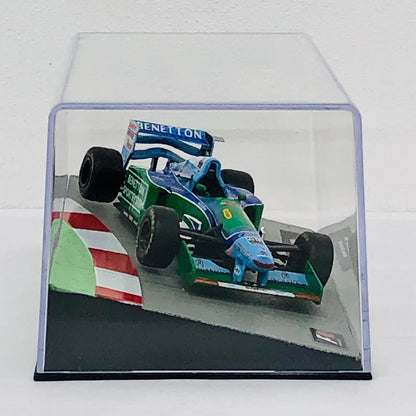 おもちゃ・玩具 [単品] 1/43 BENETTON B194-1994 elf #5(グリーン×ブルー×ライトブルー) 「F1マシンコレクション全国版 4」 同梱品 BENETTON B194-1994 elf #5 1/43スケール 第4号同梱品【加古川物流】
