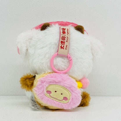 ぬいぐるみ 羊「Sleepy baby DouDou ラッキーデリバリーシリー 羊 Sleepy baby DouDou ラッキーデリバリーシリーズ ぬいぐるみキーホルダー【加古川物流】