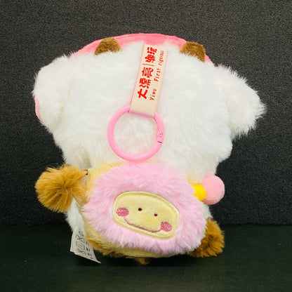 ぬいぐるみ 羊「Sleepy baby DouDou ラッキーデリバリーシリーズ ぬいぐるみキーホルダー」 羊 Sleepy baby DouDou ラッキーデリバリーシリーズ ぬいぐるみキーホルダー【加古川物流】