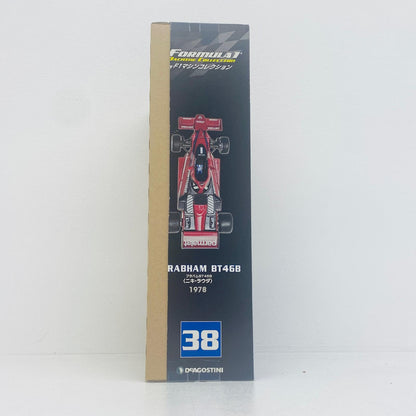 おもちゃ・玩具 [単品] 1/43 BRABHAM BT46B 1978(レッド×ブラック) 「F1マシンコレクション全国版 38」 同梱品 BRABHAM BT46B 1978 1/43スケール【加古川物流】