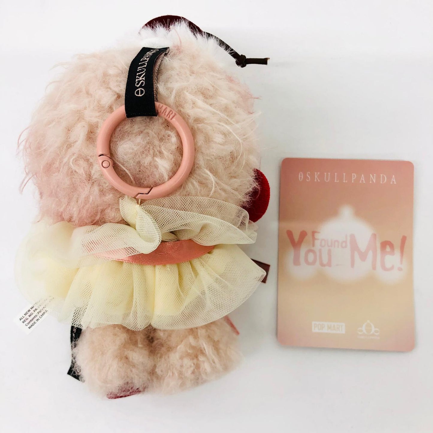 ぬいぐるみ Moldy Muffin「SKULLPANDA You Found Me! シリーズ ぬいぐるみペンダント」 Moldy Muffin SKULLPANDA You Found Me! シリーズ ぬいぐるみペンダント【加古川物流】