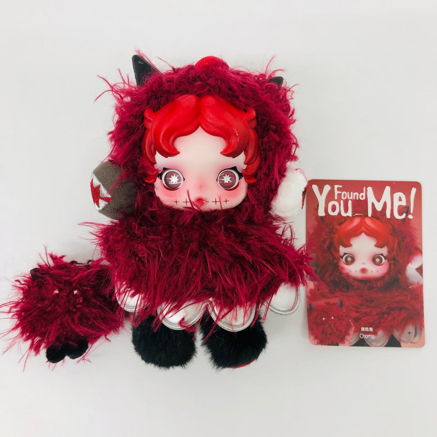ぬいぐるみ Chomp「SKULLPANDA You Found Me! シリーズ ぬいぐるみペンダント」 Chomp SKULLPANDA You Found Me! シリーズ ぬいぐるみペンダント【加古川物流】
