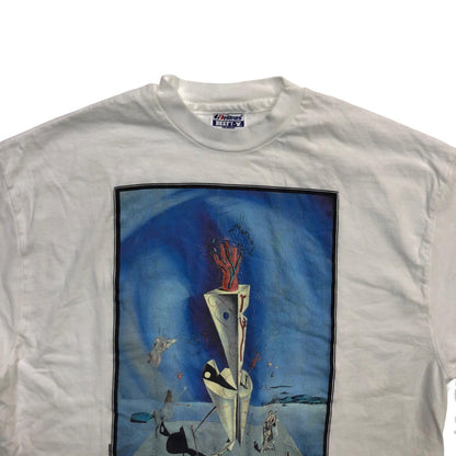サルバトーレ ダリ 長袖Ｔシャツ 90'S ホワイト【瀬戸大橋店】