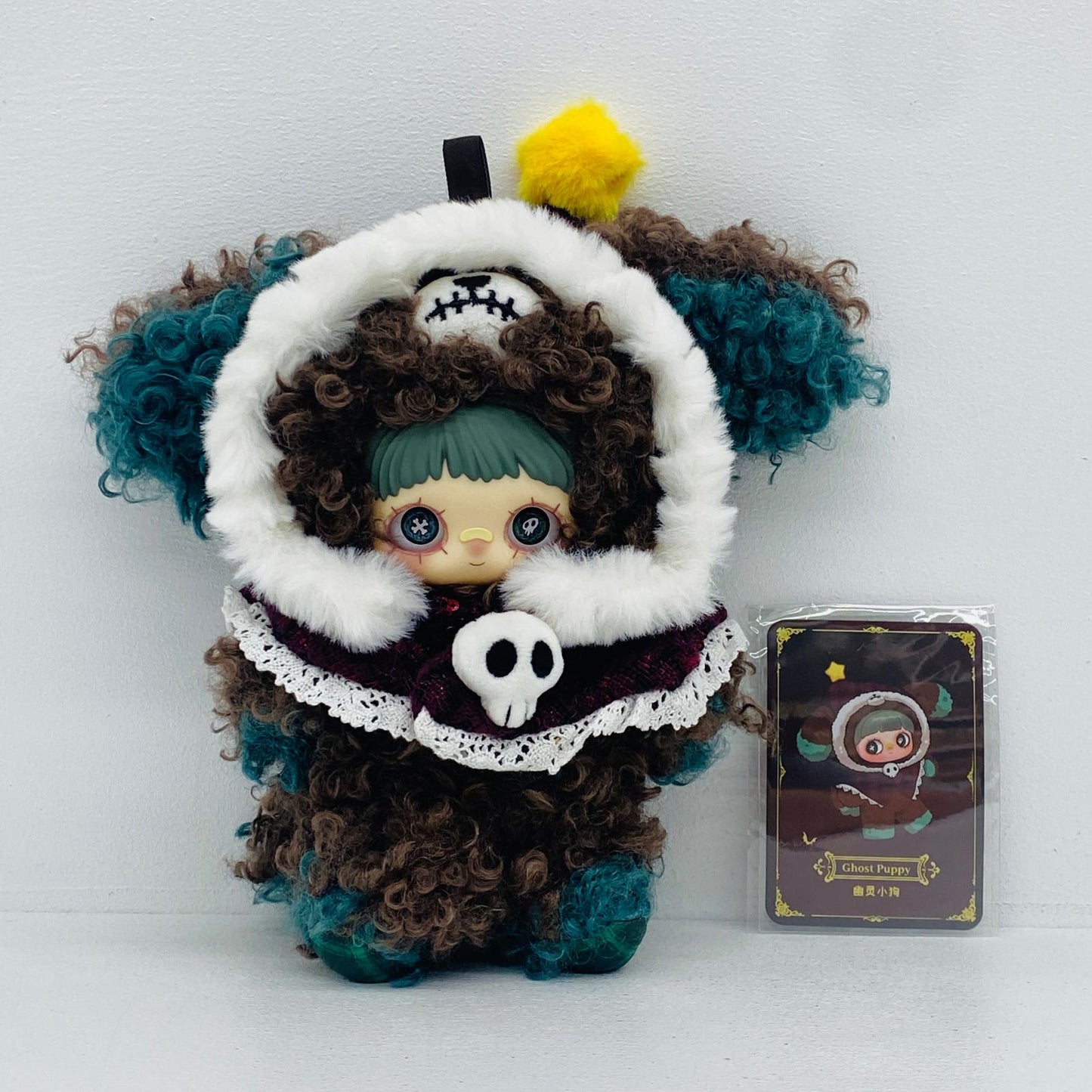 ぬいぐるみ Ghost Puppy 「MayMei Winter Weirdness Series Plush Doll」 Ghost Puppy MayMei Winter Weirdness Series Plush Doll【加古川物流】