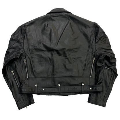 Rick Owens | リックオウエンス Cropped Jumbo Bauhaus Stooges ライダースジャケット ブラック【瀬戸大橋店】