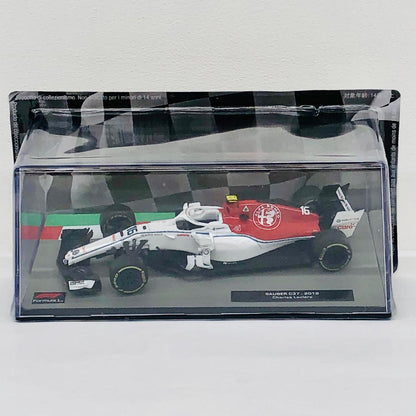 おもちゃ・玩具 [単品] SAUBER C37 2018 #16(ホワイト×レッド) 「F1マシンコレクション全国版 124」 同梱品 SAUBER C37 2018 #16 1/43スケール 124【加古川物流】