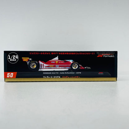 おもちゃ・玩具 [単品] 1/24 FERRARI 312 T4 Jody Scheckter 1979 #11(レッド×ホワイト) 「隔週刊 ビッグスケールF1コレクション 全国版 50」 同梱品 FERRARI 312 T4 Jody Scheckter 1979 1/24スケール【加古川物流】