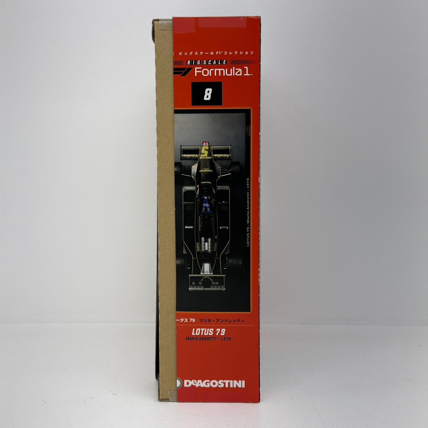 おもちゃ・玩具 [単品] 1/24 LOTUS 79 Mario Andretti 1978 OLYMPUS(ブラック×ゴールド) 「隔週刊 ビッグスケールF1コレクション 全国版 8」 同梱品 LOTUS 79 Mario Andretti 1978 OLYMPUS 1/24スケール【加古川物流】