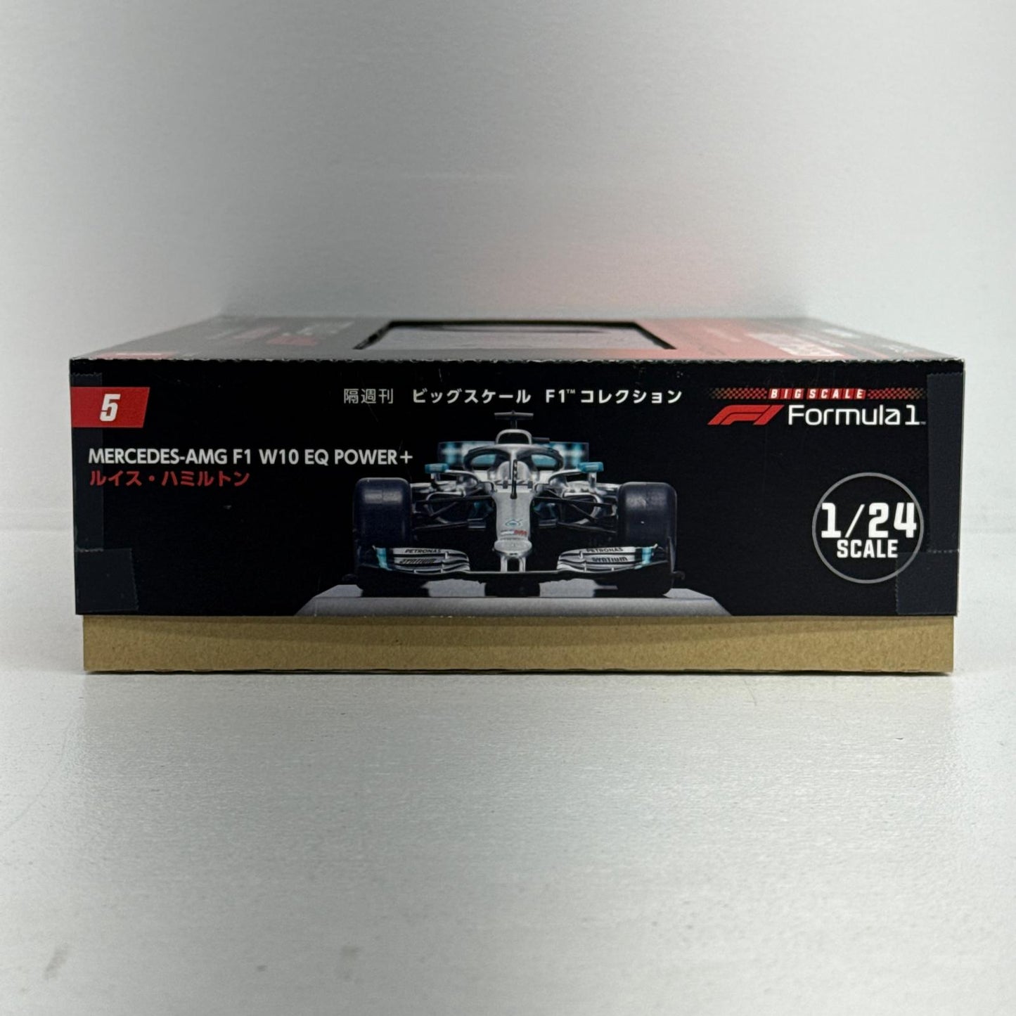 おもちゃ・玩具 [単品] 1/24 MERCEDES AMG F1 W10 EQ POWER LEWIS HAMILTON 2019 #44(シルバー×エメラルドグリーン) 「隔週刊 ビッグスケールF1コレクション 全国版 5」 同梱品 MERCEDES AMG F1 W10 EQ POWER LEWIS HAMILTON 2019 1/24スケール【加古川物流】