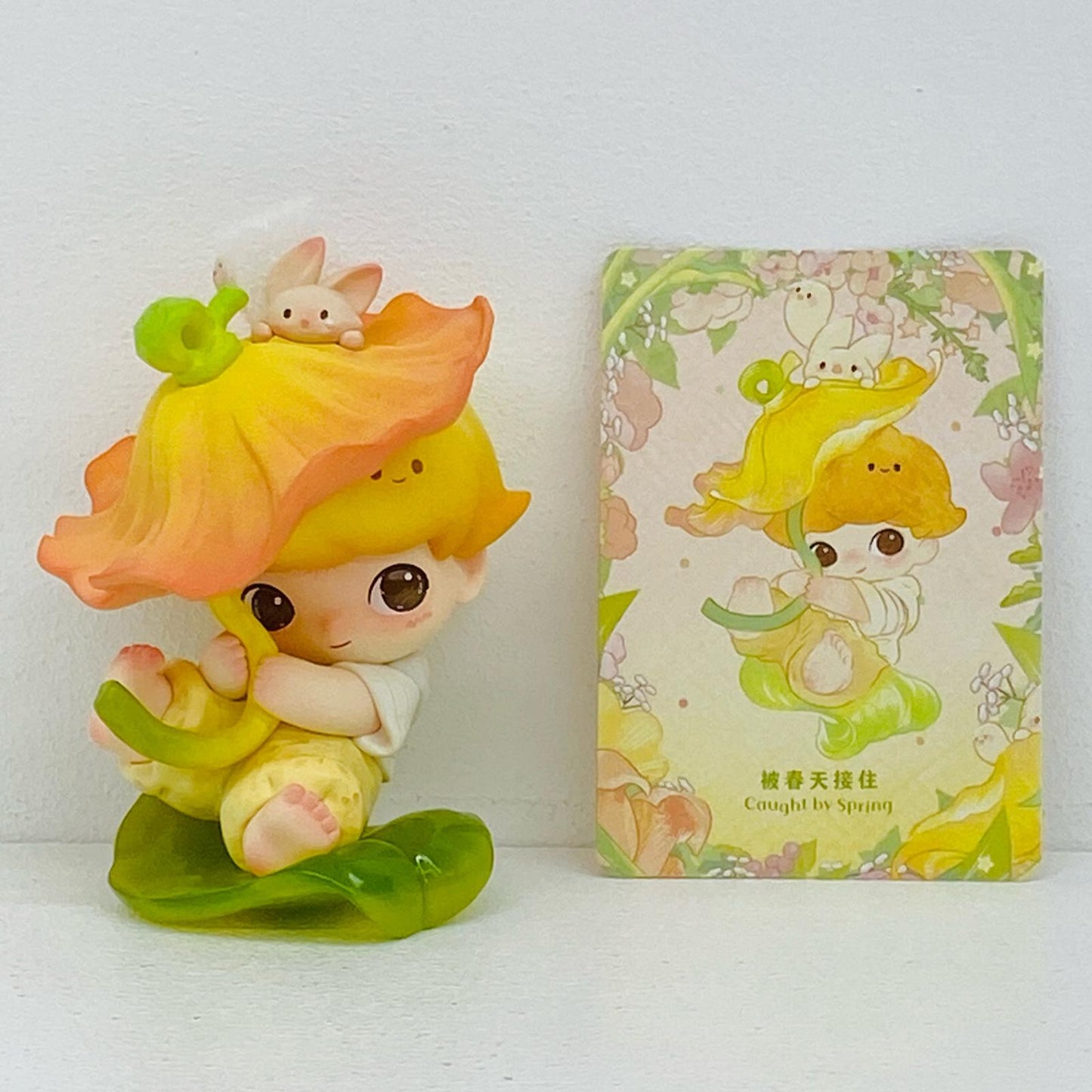 フィギュア Caught by Spring 「POPMART DIMOO Moments in Bloom シリーズ」 Caught by Spring DIMOO Moments in Bloom シリーズ【フィギュア】【加古川物流】