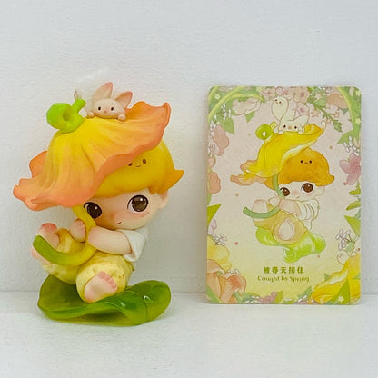 フィギュア Caught by Spring 「POPMART DIMOO Moments in Bloom シリーズ」 Caught by Spring DIMOO Moments in Bloom シリーズ【フィギュア】【加古川物流】