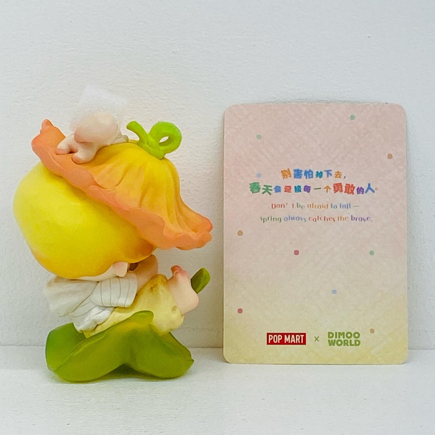 フィギュア Caught by Spring 「POPMART DIMOO Moments in Bloom シリーズ」 Caught by Spring DIMOO Moments in Bloom シリーズ【フィギュア】【加古川物流】