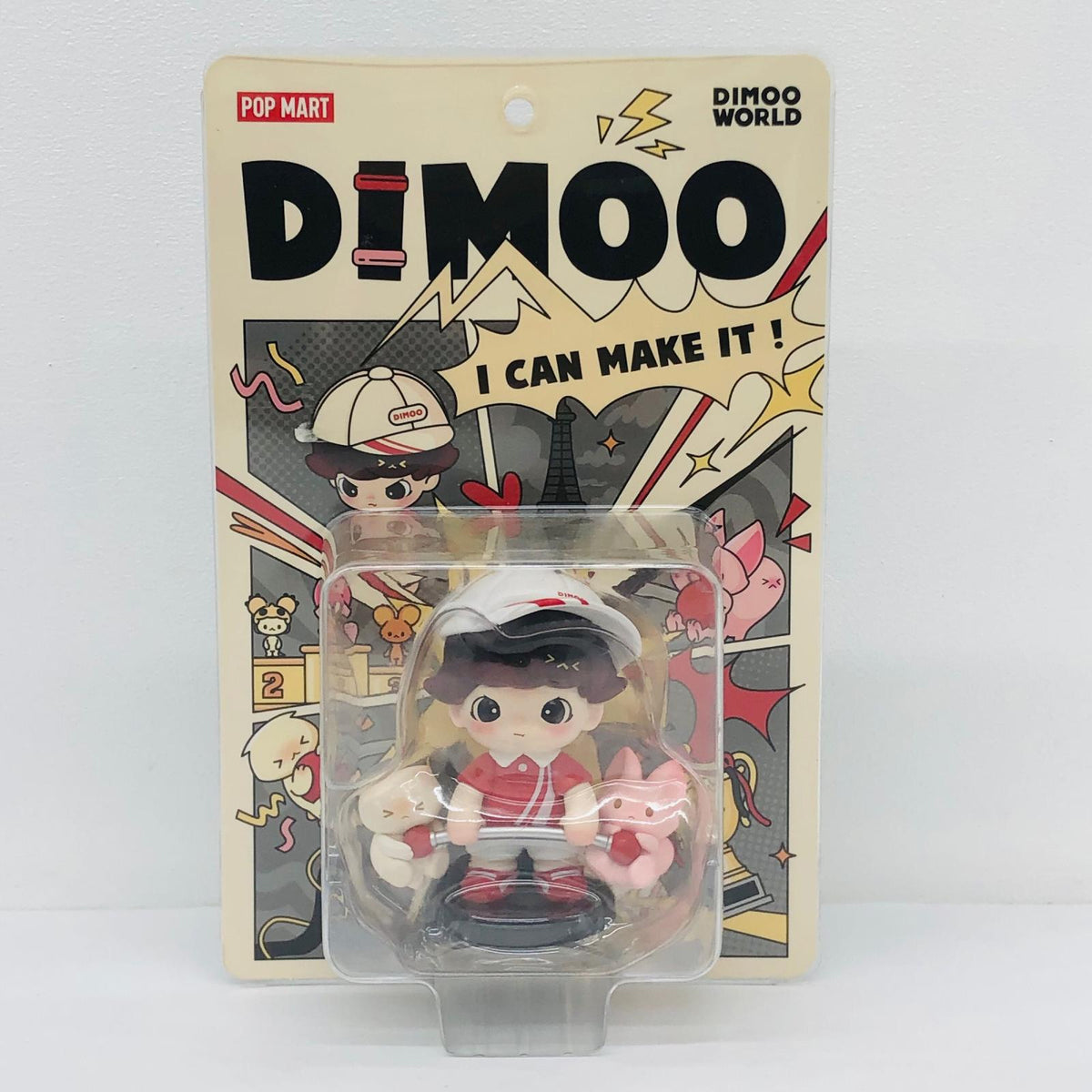 フィギュア DIMOO I Can Make It フィギュア Red ver. Red ver. DIMOO I Can Make It【フィギュア】【加古川物流】