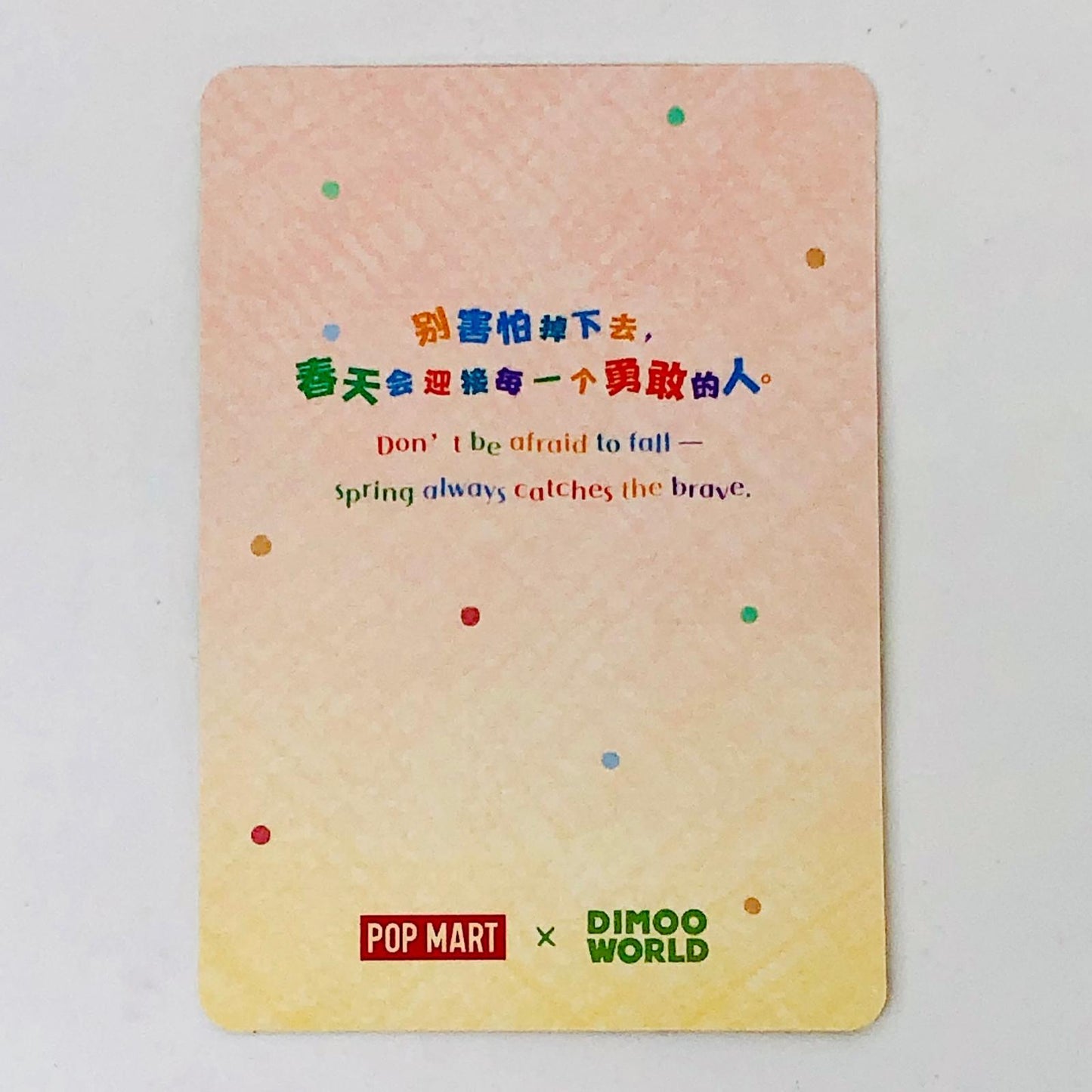 フィギュア Caught by Spring 「POPMART DIMOO Moments in Bloom シリーズ」 Caught by Spring DIMOO Moments in Bloom シリーズ【フィギュア】【加古川物流】
