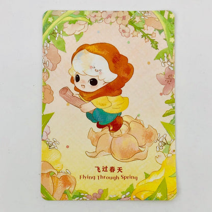 フィギュア Flying Through Spring 「POPMART DIMOO Moments in Bloom シリーズ」 Flying Through Spring DIMOO Moments in Bloom シリーズ【フィギュア】【加古川物流】