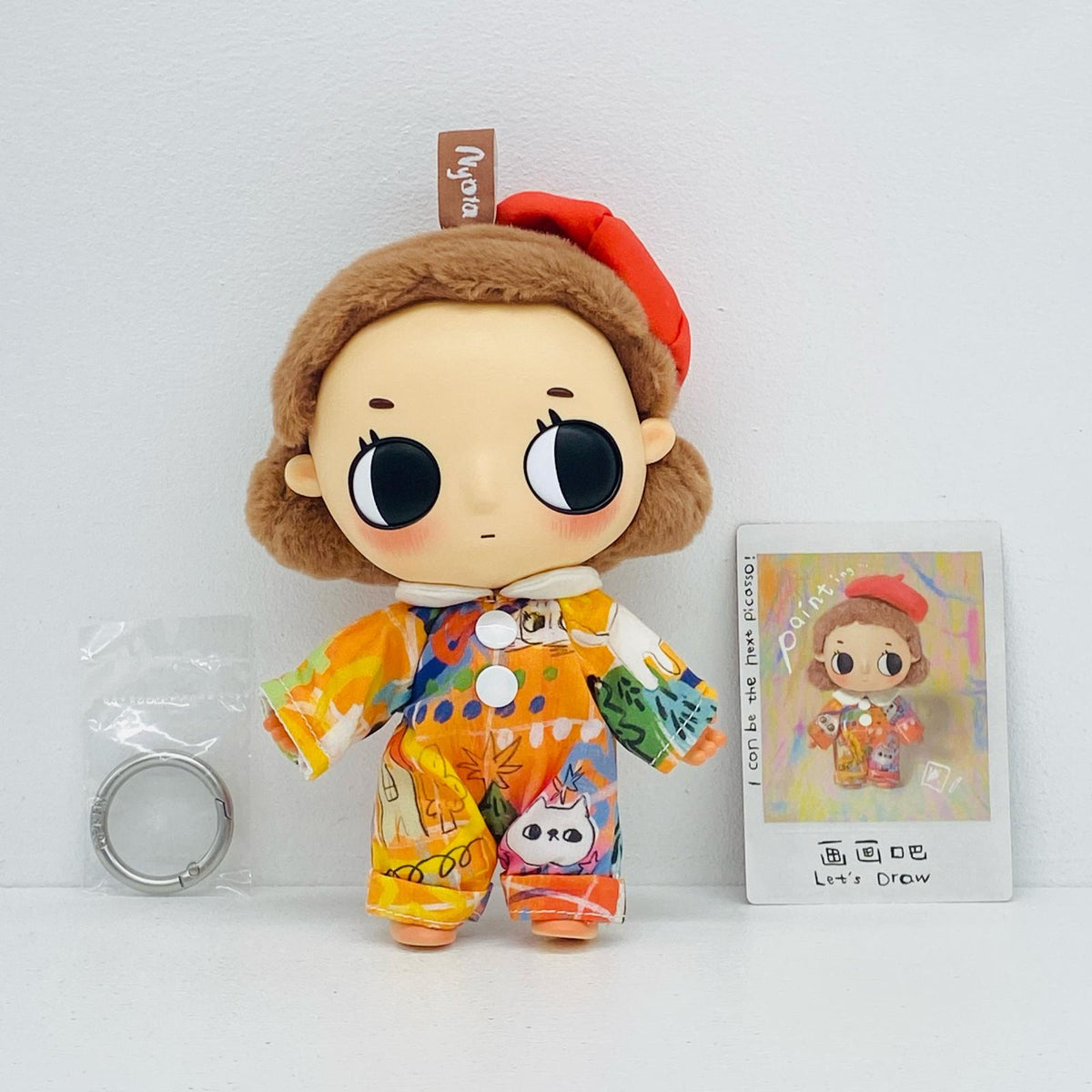 ぬいぐるみ Let’s Draw 「POP MART Nyota Where Moments Meetシリーズ ぬいぐるみ」 Let’s Draw Nyota Where Moments Meetシリーズ ぬいぐるみ【加古川物流】