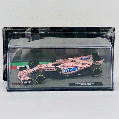 おもちゃ・玩具 [単品] 1/43 FORCE INDIA VJM10 2017 #11 セルジオ・ペレス(ピンク×ブルー×レッド) 「F1マシンコレクション全国版 129」 同梱品 FORCE INDIA VJM10 2017 #11 1/43スケール 129【加古川物流】