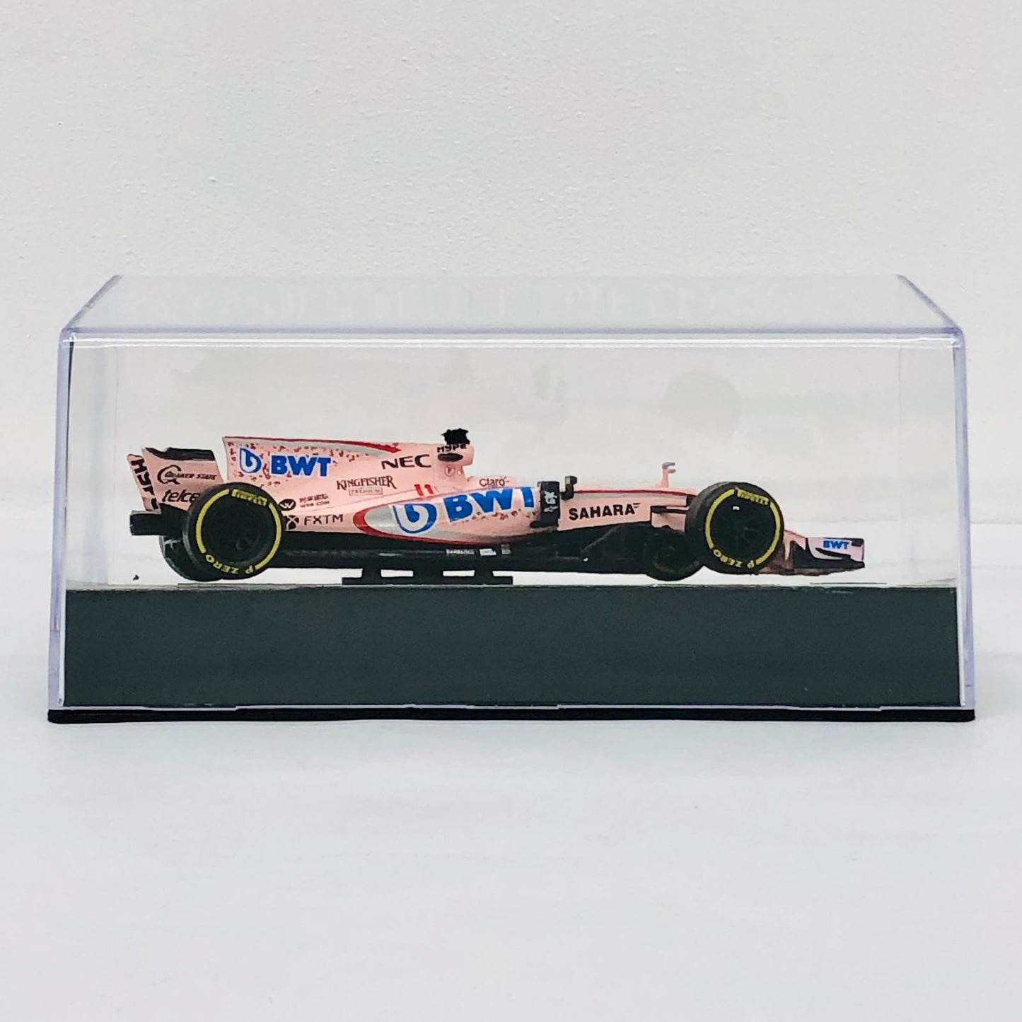 おもちゃ・玩具 [単品] 1/43 FORCE INDIA VJM10 2017 #11 セルジオ・ペレス(ピンク×ブルー×レッド) 「F1マシンコレクション全国版 129」 同梱品 FORCE INDIA VJM10 2017 #11 1/43スケール 129【加古川物流】