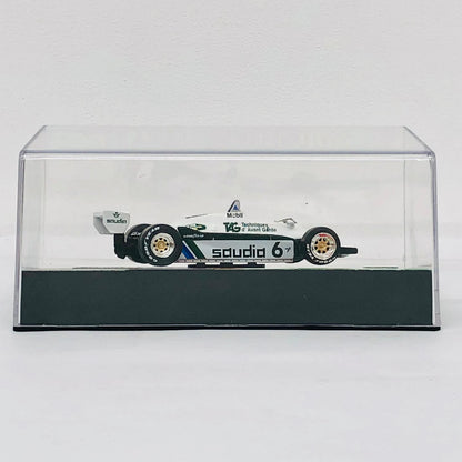 おもちゃ・玩具 [単品] 1/43 WILLIAMS FW08 1982 Keke Rosberg #6(ホワイト×グリーン) 「F1マシンコレクション全国版 128」 同梱品 WILLIAMS FW08 1982 #6 1/43スケール 128【加古川物流】