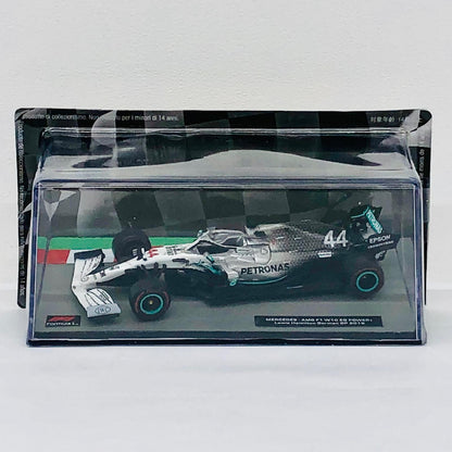 おもちゃ・玩具 [単品] 1/43 MERCEDES-AMG F1 W10 EQ POWER+ Lewis Hamilton German GP 2019 #44(シルバー×グリーン) 「F1マシンコレクション全国版 120」 同梱品 MERCEDES-AMG F1 W10 EQ POWER+ German GP 2019 #44 1/43スケール 120【加古川物流】