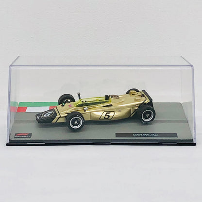 おもちゃ・玩具 [単品] 1/43 LOTUS 56B 1971 Emerson Fittipaldi(ゴールド×ブラック) 「F1マシンコレクション全国版 108」 同梱品 LOTUS 56B 1971 1/43スケール 108【加古川物流】