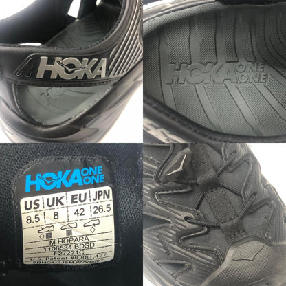 HOKA ONEONE | ホカオネオネ HOPARA スニーカー ブラック 26.5cm【瀬戸大橋店】