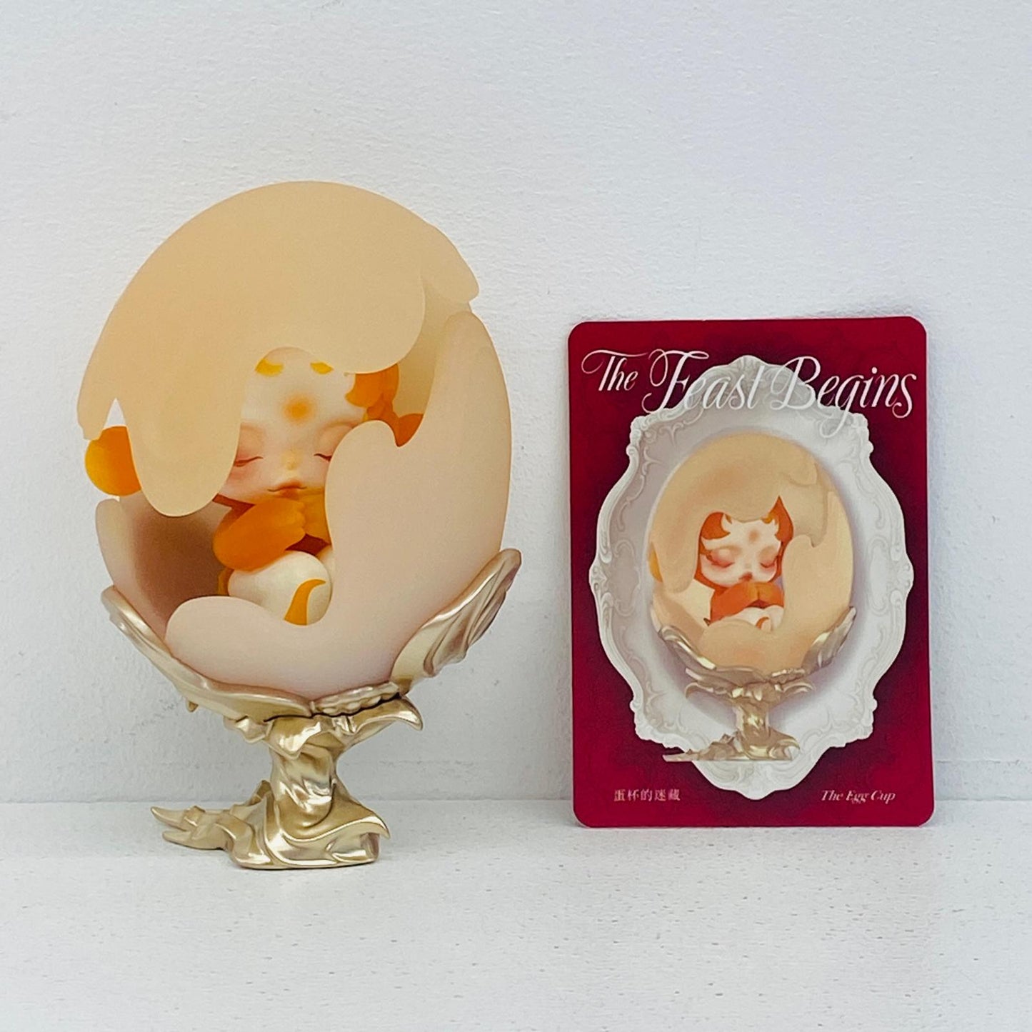 フィギュア The Egg Cup 「POPMART SKULLPANDA The Feast Begins シリーズ」 The Egg Cup 「POPMART SKULLPANDA The Feast Begins シリーズ SKULLPANDA The Feast Begins シリーズ【フィギュア】【加古川物流】