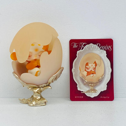 フィギュア The Egg Cup 「POPMART SKULLPANDA The Feast Begins シリーズ」 The Egg Cup 「POPMART SKULLPANDA The Feast Begins シリーズ SKULLPANDA The Feast Begins シリーズ【フィギュア】【加古川物流】