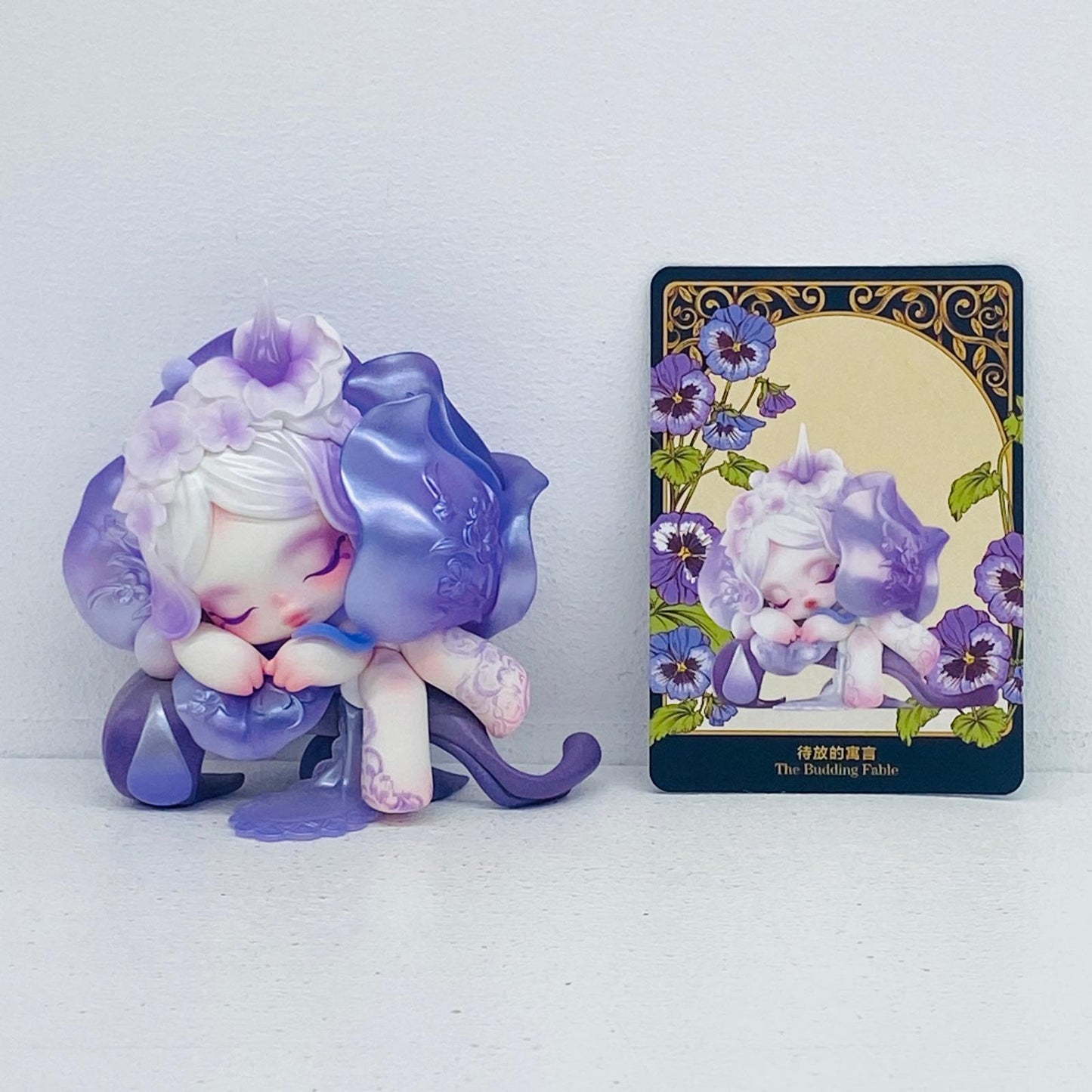 フィギュア The Budding Fable 「POPMART SKULLPANDA Petals in Four Acts シリーズ」 The Budding Fable 「POPMART SKULLPANDA Petals in Four Acts SKULLPANDA Petals in Four Acts シリーズ【フィギュア】【加古川物流】