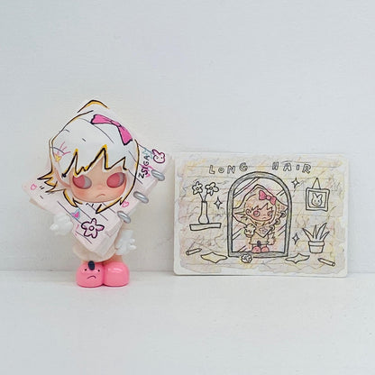 フィギュア LONG HAIR 「POPMART Zsiga Under the Sun シリーズ」 LONG HAIR Zsiga Under the Sun シリーズ【フィギュア】【加古川物流】