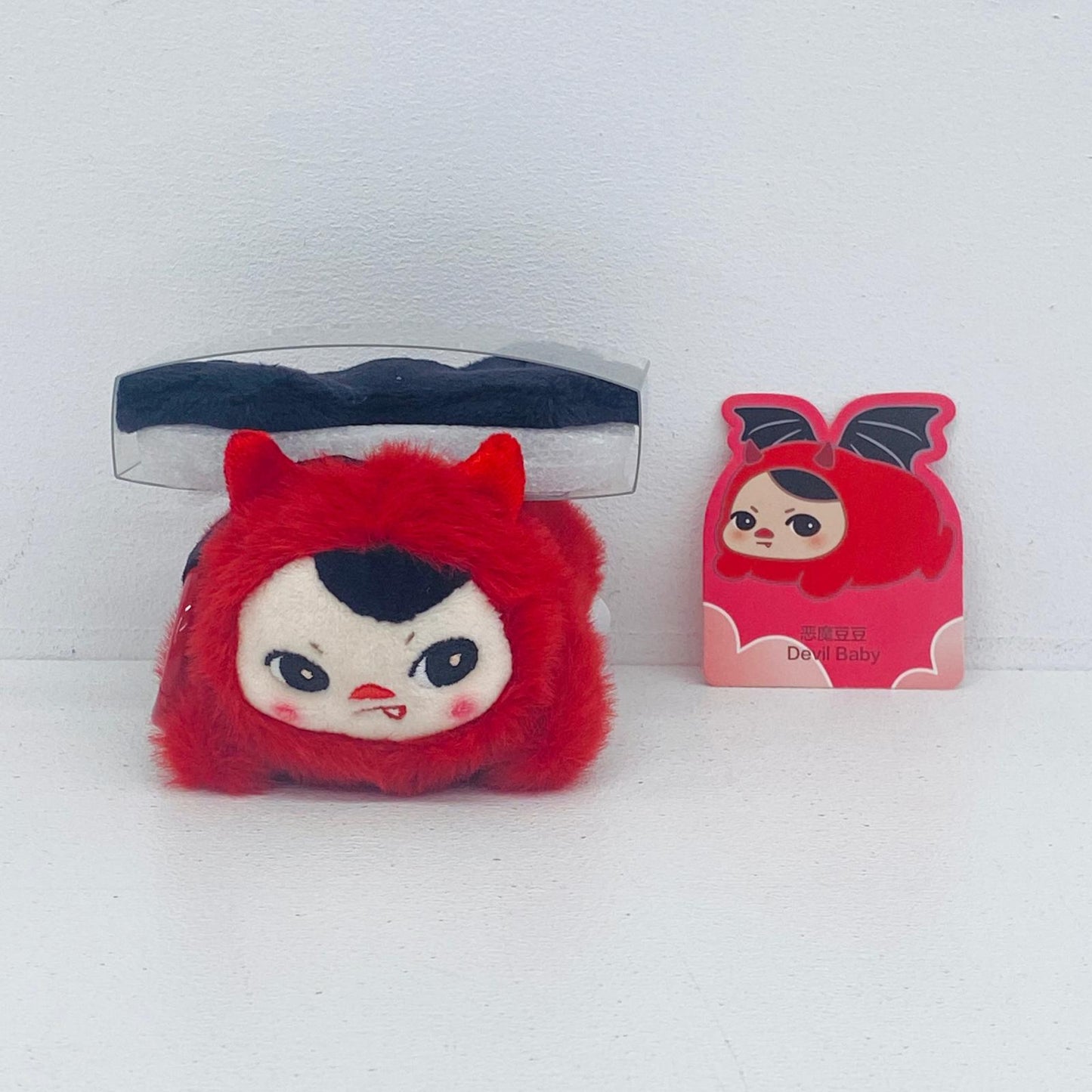 ぬいぐるみ Devil Baby 「POP MART PUCKY BABIES FLYING シリーズ ぬいぐるみペンダント」 Devil Baby PUCKY BABIES FLYING シリーズ【加古川物流】