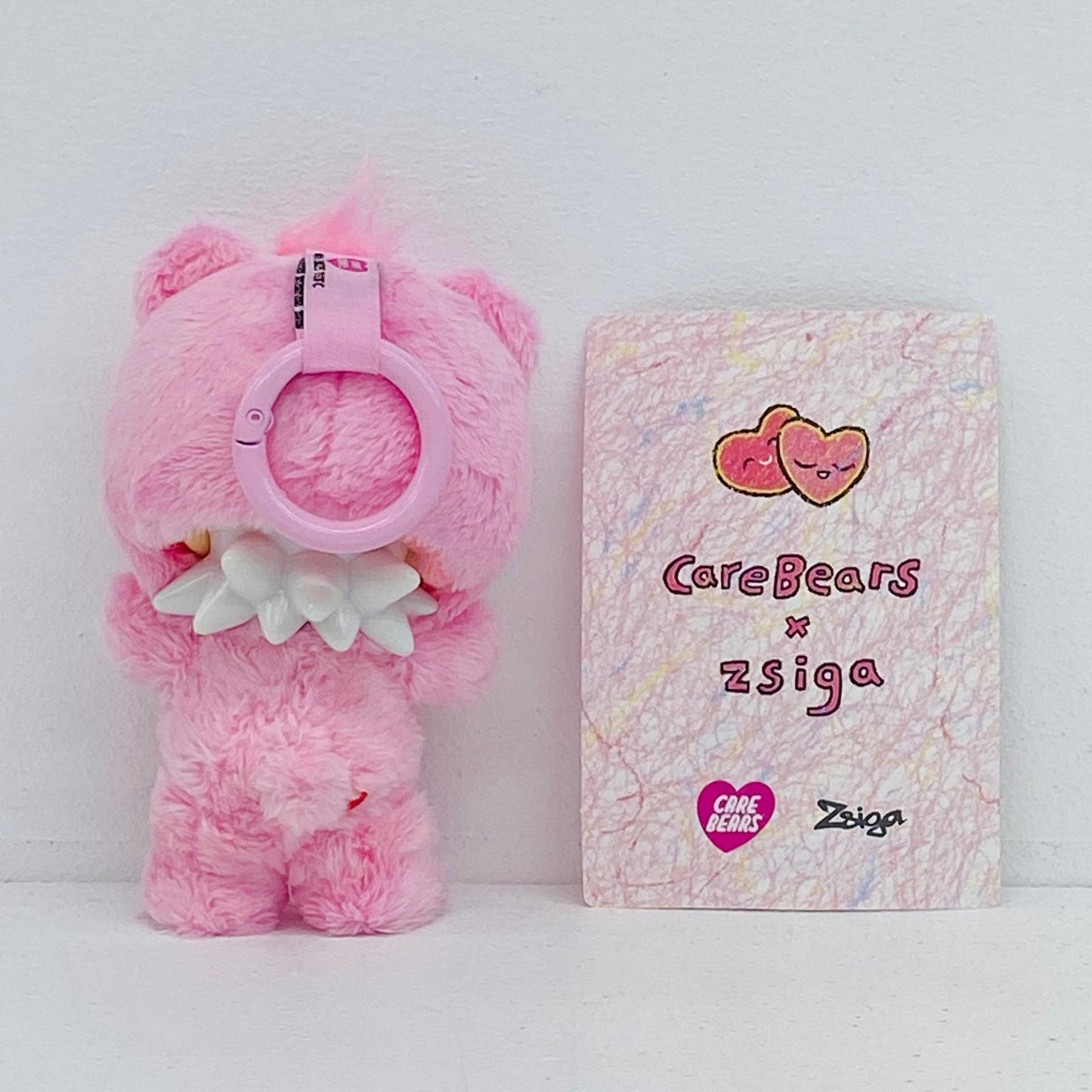 ぬいぐるみ Love-a-Lot Bear 「POPMART Zsiga × Care Bearsシリーズ」 Love-a-Lot Bear Zsiga × Care Bearsシリーズ【加古川物流】