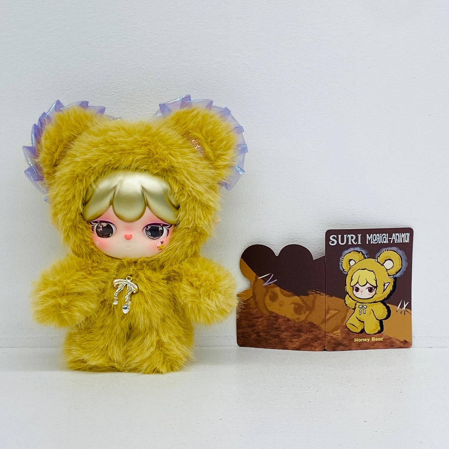 ぬいぐるみ Honey Bear 「SURI マジカルアニマル シリーズ ぬいぐるみペンダント」 Honey Bear SURI マジカルアニマル シリーズ ぬいぐるみペンダント【加古川物流】