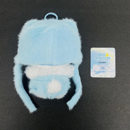 ぬいぐるみ Snowball Bear オーロラ目「Yooki 小熊 冬眠計画 ぬいぐるみペンダント」 Snowball Bear オーロラ目 Yooki 小熊 冬眠計画 ぬいぐるみペンダント【加古川物流】