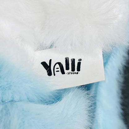 ぬいぐるみ Snowball Bear オーロラ目「Yooki 小熊 冬眠計画 ぬいぐるみペンダント」 Snowball Bear オーロラ目 Yooki 小熊 冬眠計画 ぬいぐるみペンダント【加古川物流】