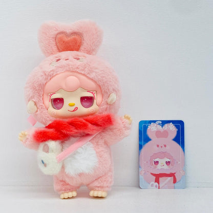 ぬいぐるみ Huney bunny 「Yooki 温暖小兎 ぬいぐるみペンダント」 Huney bunny Yooki 温暖小兎 ぬいぐるみペンダント【加古川物流】