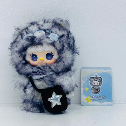 ぬいぐるみ Night Watch Bear 通常目「Yooki 小熊 冬眠計画 ぬいぐるみペンダント」 Night Watch Bear 通常目 Yooki 小熊 冬眠計画 ぬいぐるみペンダント【加古川物流】