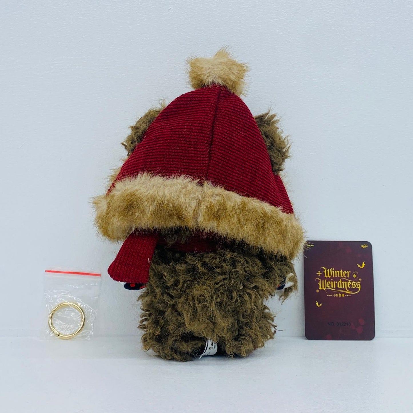 ぬいぐるみ Rebel Bear「TOPTOY MayMei Winter Weirdness シリーズ ぬいぐるみペンダント」 Rebel Bear MayMei Winter Weirdness シリーズ ぬいぐるみペンダント【加古川物流】