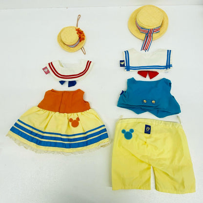 ぬいぐるみ ダッフィー&シェリーメイ 2010年 サマーセーラー コスチュームセット(ぬいぐるみ用衣装) 2種セット 東京ディズニーシー限定 ダッフィー&シェリーメイ 2010年 サマーセーラー コスチュームセット【加古川物流】