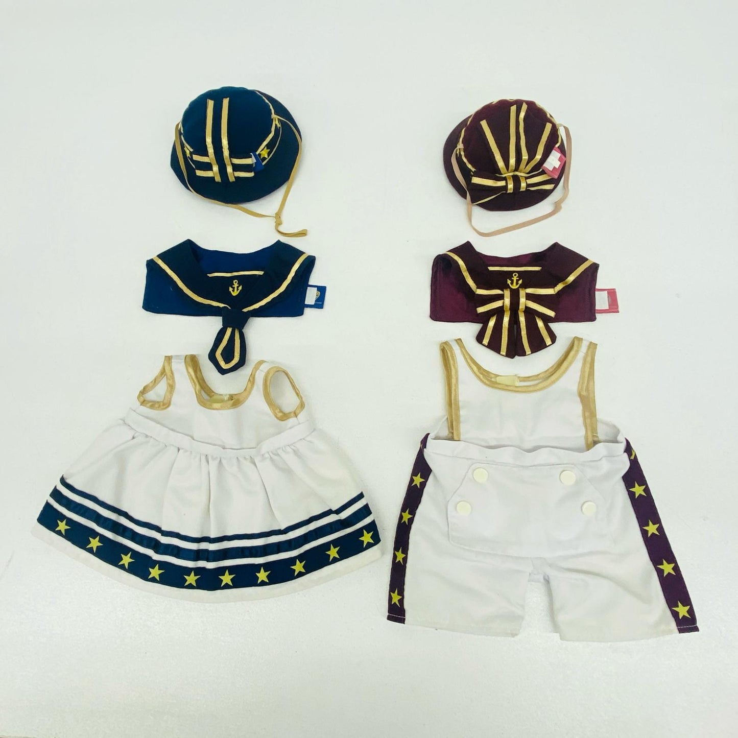 ぬいぐるみ ダッフィー＆シェリーメイ レギュラーコスチューム第1弾(ぬいぐるみ用衣装)2種セット 「ディズニーベア」 東京ディズニーシー限定 ダッフィー&シェリーメイ2種セット レギュラーコスチューム第1弾 東京ディズニーシー限定【加古川物流】