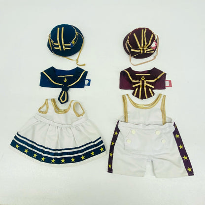 ぬいぐるみ ダッフィー＆シェリーメイ レギュラーコスチューム第1弾(ぬいぐるみ用衣装)2種セット 「ディズニーベア」 東京ディズニーシー限定 ダッフィー&シェリーメイ2種セット レギュラーコスチューム第1弾 東京ディズニーシー限定【加古川物流】
