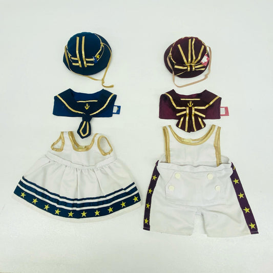 ぬいぐるみ ダッフィー＆シェリーメイ レギュラーコスチューム第1弾(ぬいぐるみ用衣装)2種セット 「ディズニーベア」 東京ディズニーシー限定 ダッフィー&シェリーメイ2種セット レギュラーコスチューム第1弾 東京ディズニーシー限定【加古川物流】