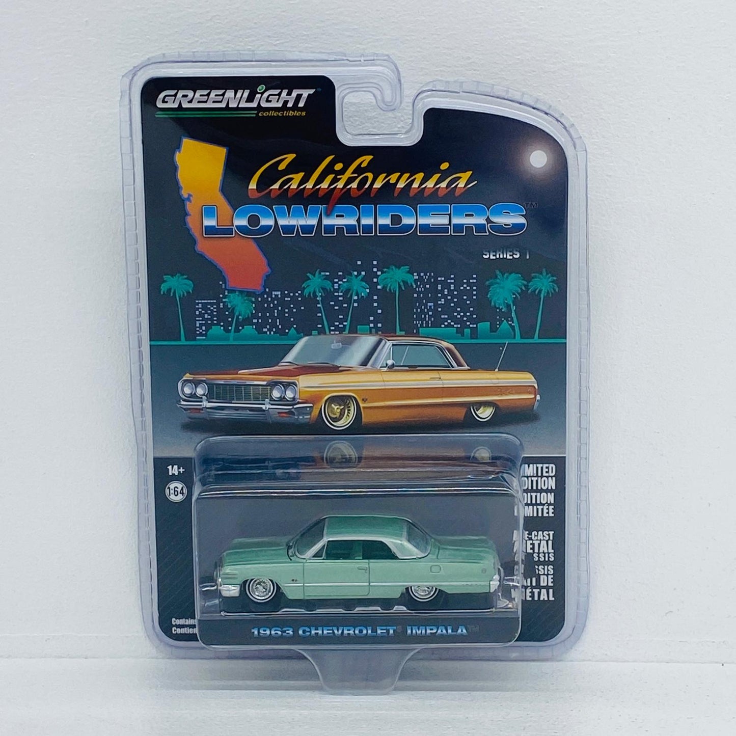 おもちゃ・玩具 Greenlight 1963 CHEVROLET IMPALA ローライダー 1963 CHEVROLET IMPALA ローライダー【加古川物流】