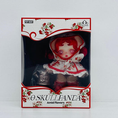 ぬいぐるみ Amid Flowers ぬいぐるみペンダント 「POPMART SKULLPANDA」 SKULLPANDA Amid Flowers ぬいぐるみペンダント【加古川物流】